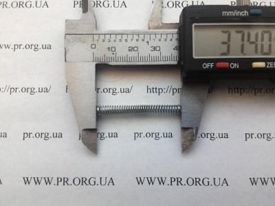 Пружина стиснення 0,5 х 4,3 х 37,5 (Артикул: S7619)