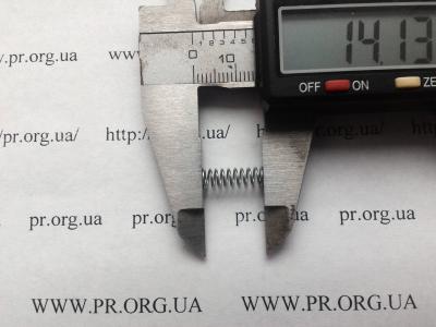 Пружина сжатия 0,5 х 4,9 х 14 (Артикул: S7657)