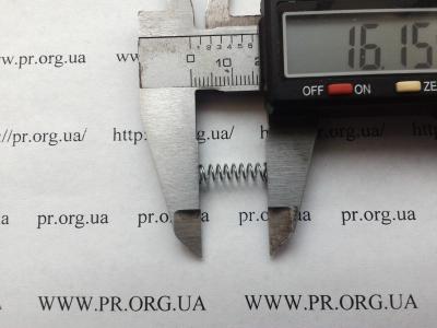 Пружина сжатия 0,5 х 4,5 х 16,1 (Артикул: S7675)