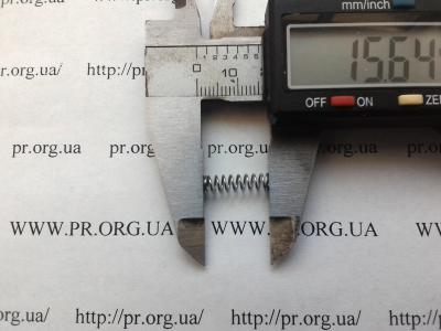 Пружина сжатия 0,5 х 4,5 х 15,5 (Артикул: S7681)