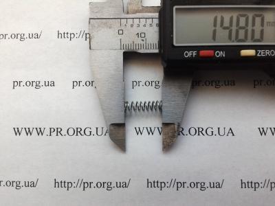 Пружина стиснення 0,5 х 4,5 х 14,8 (Артикул: S7690)