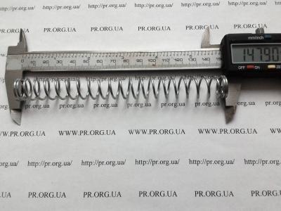 Пружина стиснення 1,5 х 16 х 148 (Артикул: S7740)