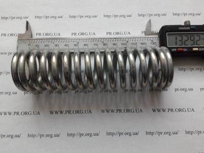 Пружина стиснення 5 х 37,5 х 133 (Артикул: S7745)