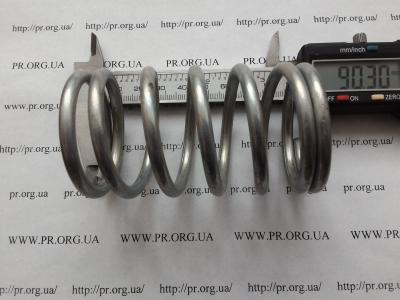 Пружина стиснення 5 х 49,8 х 90 (Артикул: S7750)