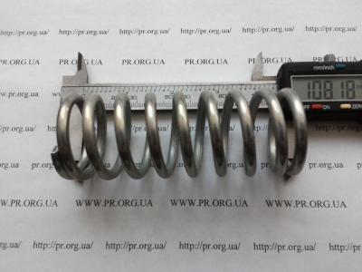 Пружина сжатия 5 х 41,8 х 108 (Артикул: S7754)