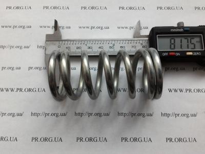 Пружина сжатия 5 х 40 х 81,5 (Артикул: S7761)