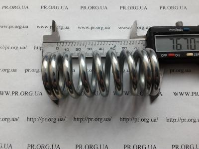 Пружина стиснення 5 х 36 х 76,5 (Артикул: S7762)