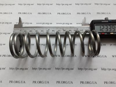 Пружина сжатия 4 х 40,5 х 123 (Артикул: S7765)