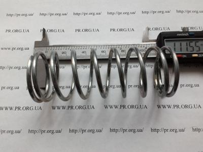 Пружина стиснення 3,5 х 44,5 х 111,5 (Артикул: S7767)