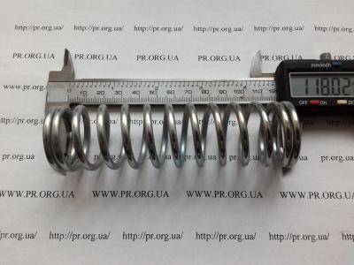 Пружина сжатия 3,5 х 33,5 х 118 (Артикул: S7770)