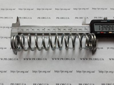 Пружина сжатия 3 х 29,5 х 135 (Артикул: S7776)