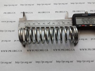 Пружина сжатия 3 х 31 х 95 (Артикул: S7789)