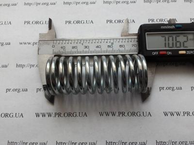 Пружина сжатия 3 х 28,8 х 70,5 (Артикул: S7792)