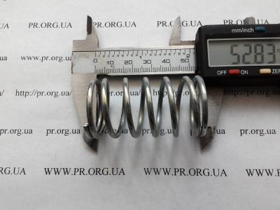 Пружина сжатия 2,5 х 28,7 х 52,8 (Артикул: S7796)