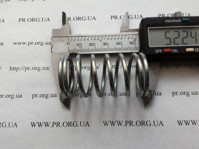 Пружина сжатия 2,5 х 28,5 х 52 (Артикул: S7797)