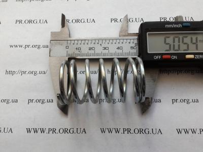 Пружина сжатия 2,5 х 28,5 х 50,5 (Артикул: S7799)