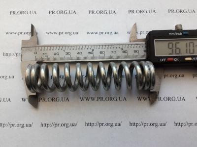Пружина сжатия 4 х 23,8 х 96 (Артикул: S7812)