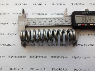 Пружина стиснення 4 х 23,8 х 86,5 (Артикул: S7818)