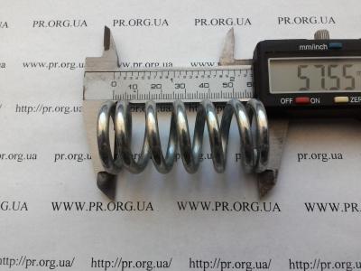 Пружина сжатия 4 х 27,5 х 57,5 (Артикул: S7820)