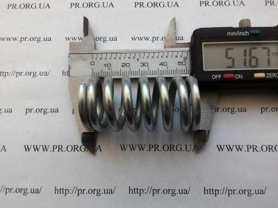 Пружина сжатия 4 х 26,5 х 51,5 (Артикул: S7822)
