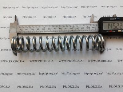 Пружина стиснення 3,5 х 27,2 х 145 (Артикул: S7827)