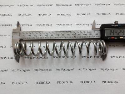 Пружина стиснення 3 х 25 х 144 (Артикул: S7831)