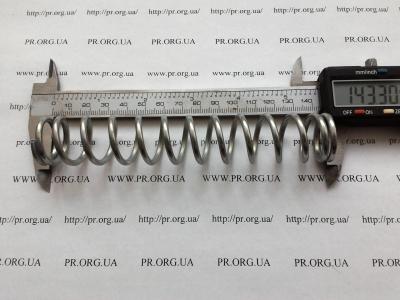 Пружина сжатия 3 х 25 х 143 (Артикул: S7832)
