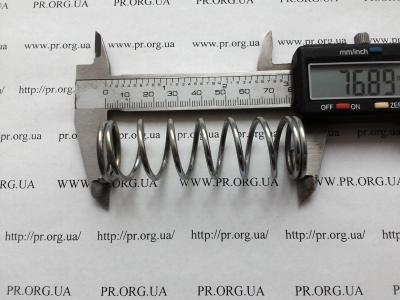 Пружина сжатия 2,2 х 23,8 х 76,8 (Артикул: S7842)