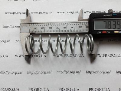 Пружина сжатия 2,2 х 24 х 78 (Артикул: S7847)