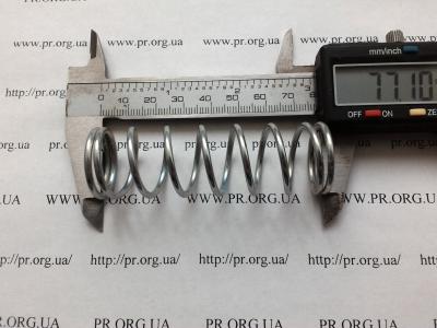 Пружина сжатия 2,2 х 24 х 77 (Артикул: S7848)