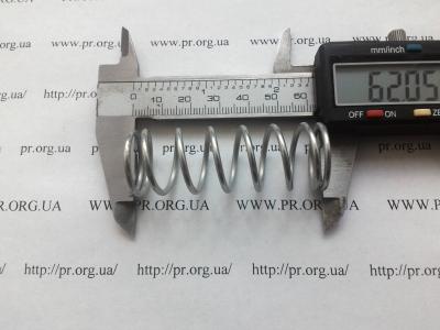 Пружина сжатия 2 х 21,7 х 62 (Артикул: S7860)