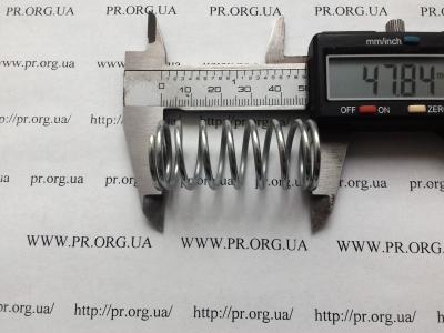 Пружина стиснення 2 х 21,7 х 48 (Артикул: S7861)