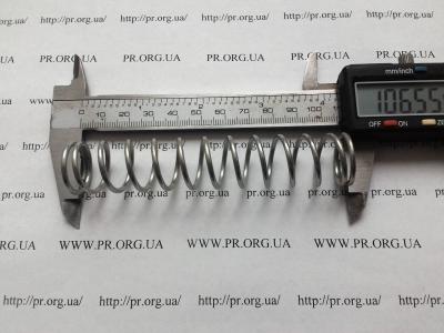 Пружина стиснення 2 х 20,7 х 106,5 (Артикул: S7869)