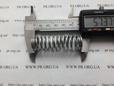 Пружина сжатия 2 х 18,2 х 57,3 (Артикул: S7878)