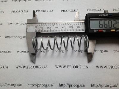 Пружина сжатия 1,5 х 17,8 х 66 (Артикул: S7884)