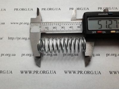 Пружина сжатия 1,5 х 17,2 х 51 (Артикул: S7889)