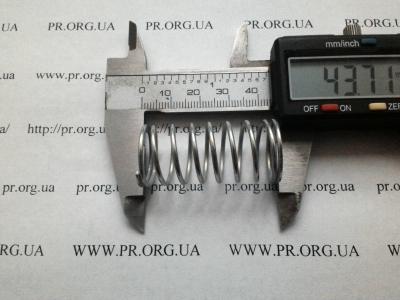 Пружина стиснення 1,5 х 19,7 х 43,5 (Артикул: S7891)