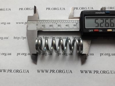 Пружина стиснення 3 х 18,3 х 52,5 (Артикул: S7907)