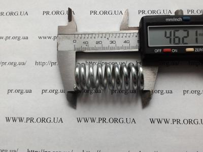 Пружина стиснення 3 х 18,7 х 46 (Артикул: S7908)