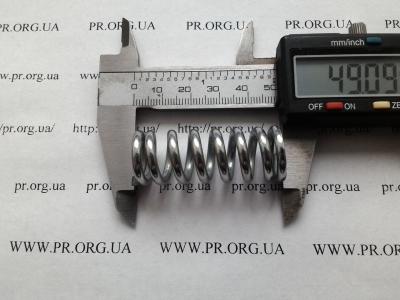 Пружина сжатия 3 х 18 х 49 (Артикул: S7916)