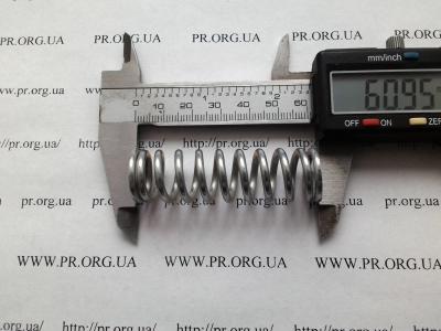 Пружина сжатия 2,5 х 17,7 х 61 (Артикул: S7920)
