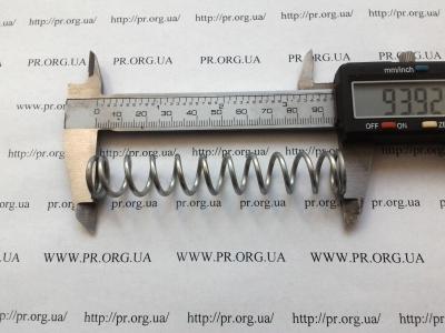 Пружина стиснення 2 х 16 х 94 (Артикул: S7926)