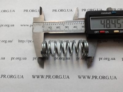 Пружина стиснення 2 х 17,3 х 48,5 (Артикул: S7938)
