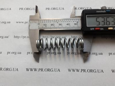 Пружина сжатия 2 х 15 х 53,5 (Артикул: S7939)