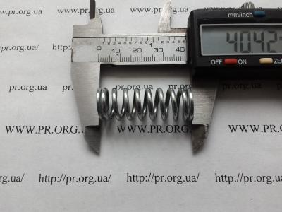 Пружина сжатия 2 х 14,5 х 40,5 (Артикул: S7944)