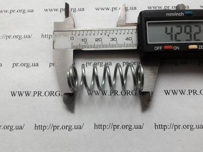 Пружина сжатия 1,8 х 17,2 х 43 (Артикул: S7947)