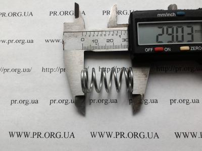 Пружина сжатия 1,6 х 15,4 х 29 (Артикул: S7954)