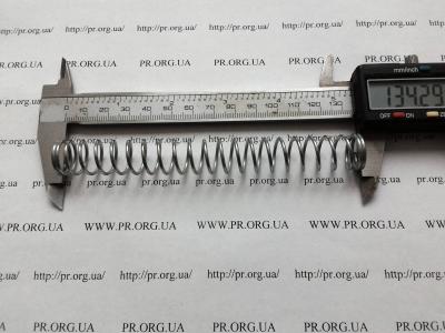 Пружина стиснення 1,5 х 16 х 134 (Артикул: S7957)