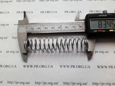 Пружина стиснення 1,5 х 15,8 х 83,5 (Артикул: S7960)