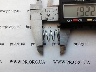 Пружина сжатия 1 х 13 х 19 (Артикул: S7985)